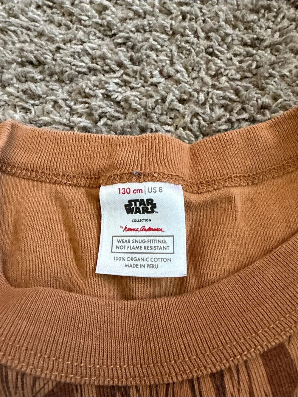 Hannah Andersson Chewbacca pajama set